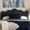 Baxton Studio Nadeen Modern Dark Grey Queen Size Headboard 134-7253 - alternate 3